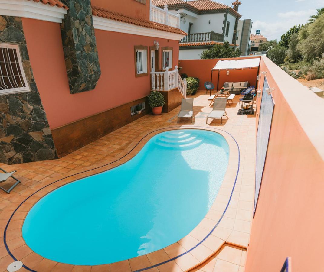 Villa Morada Sonneland Con Piscina Privada Climatizada Maspalomas  Exterior photo
